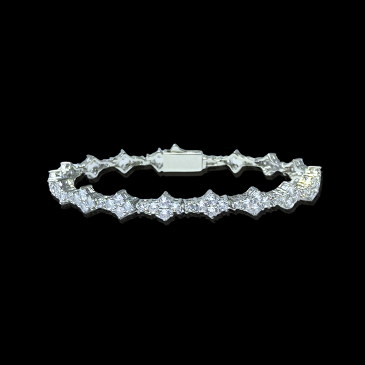 Tennis Honeycomb Bracelet